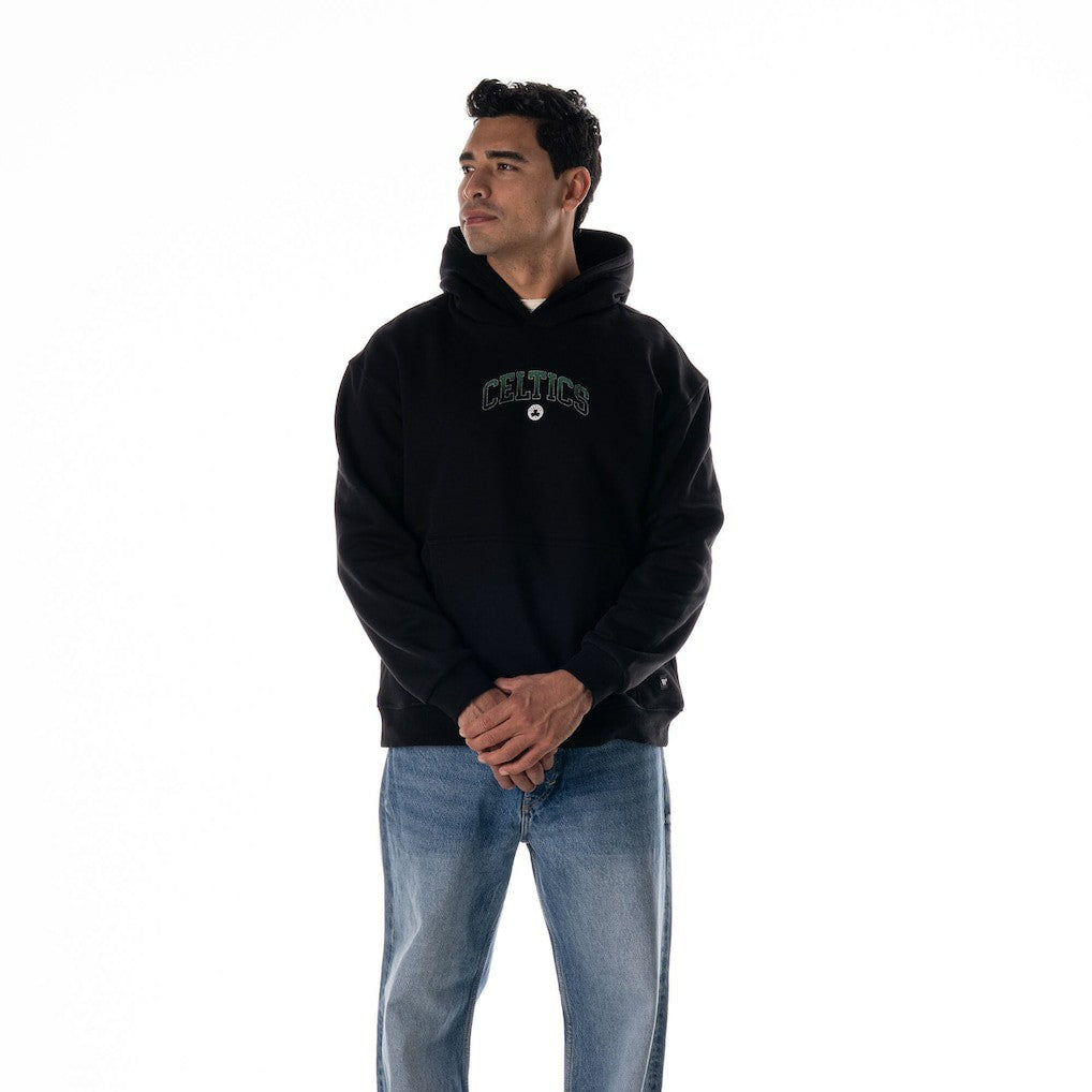 Boston Celtics The Wild Collective Unisex Splatter Premium Hoodie - Black sale