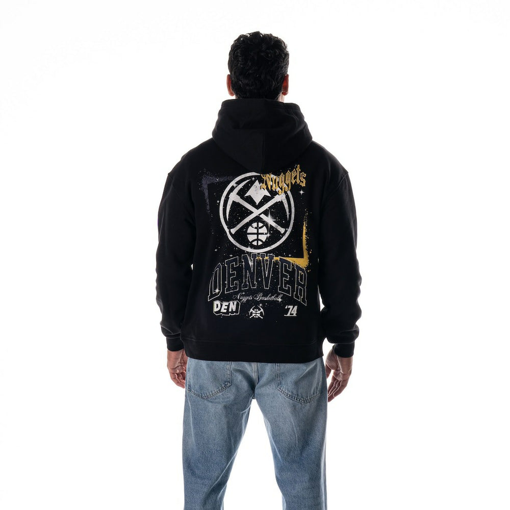 Denver Nuggets The Wild Collective Unisex Splatter Premium Hoodie sale - Black for sale