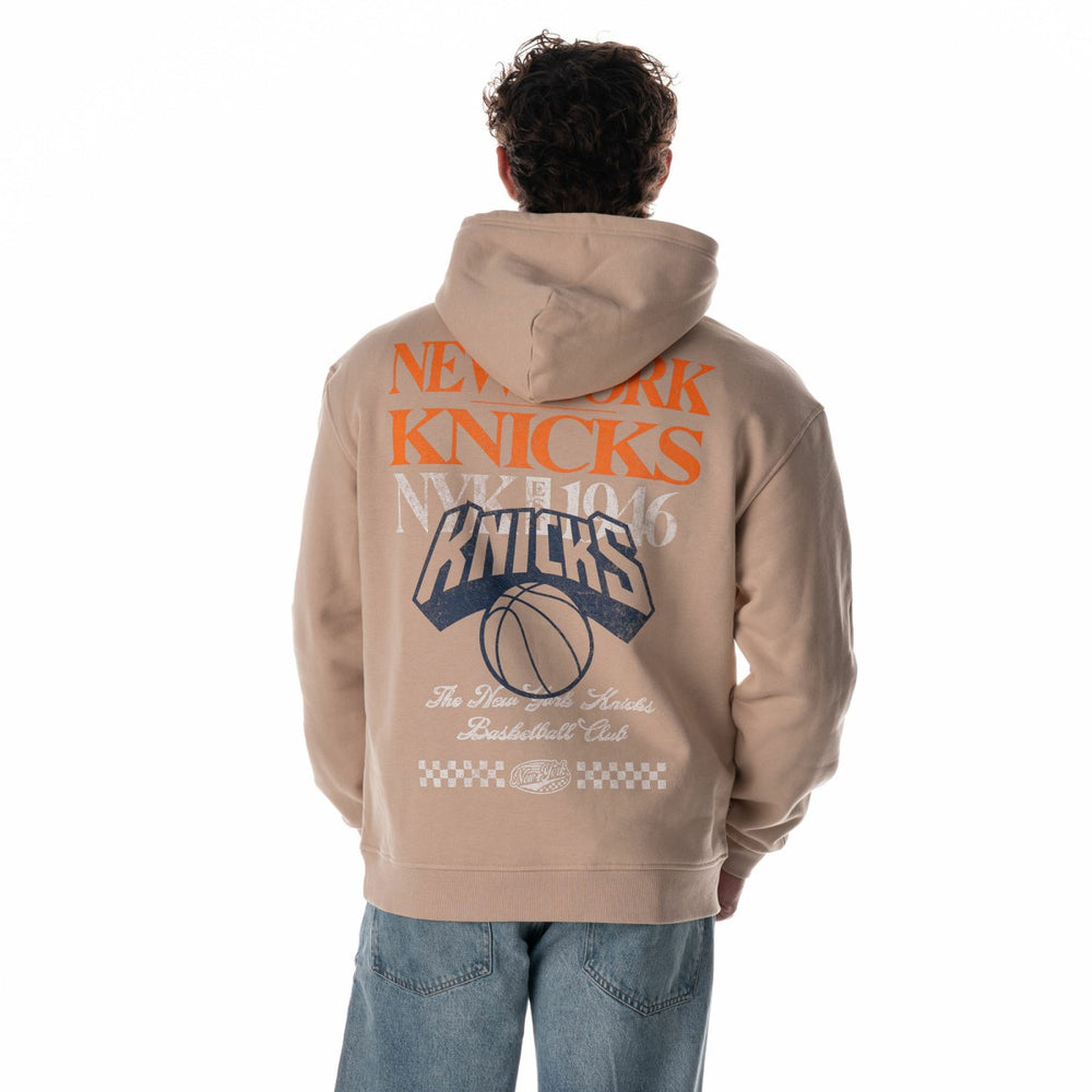New York Knicks The Wild Collective Unisex Mantra Premium Hoodie - Tan sale