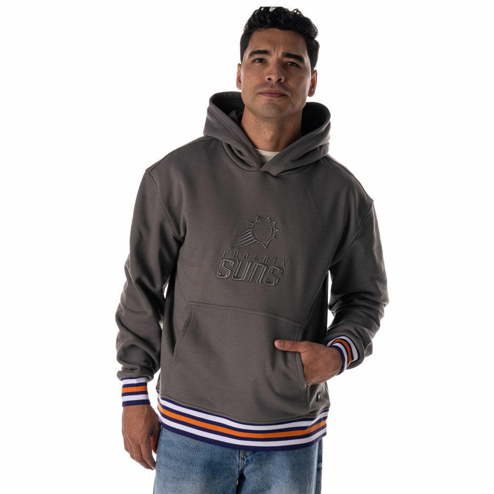 Phoenix Suns The Wild Collective Unisex 2025/26 City Edition Custom Rib Tonal Premium Hoodie - Charcoal sale