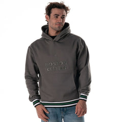 Boston Celtics The Wild Collective Unisex Custom Rib Tonal Premium Hoodie - Charcoal cheap
