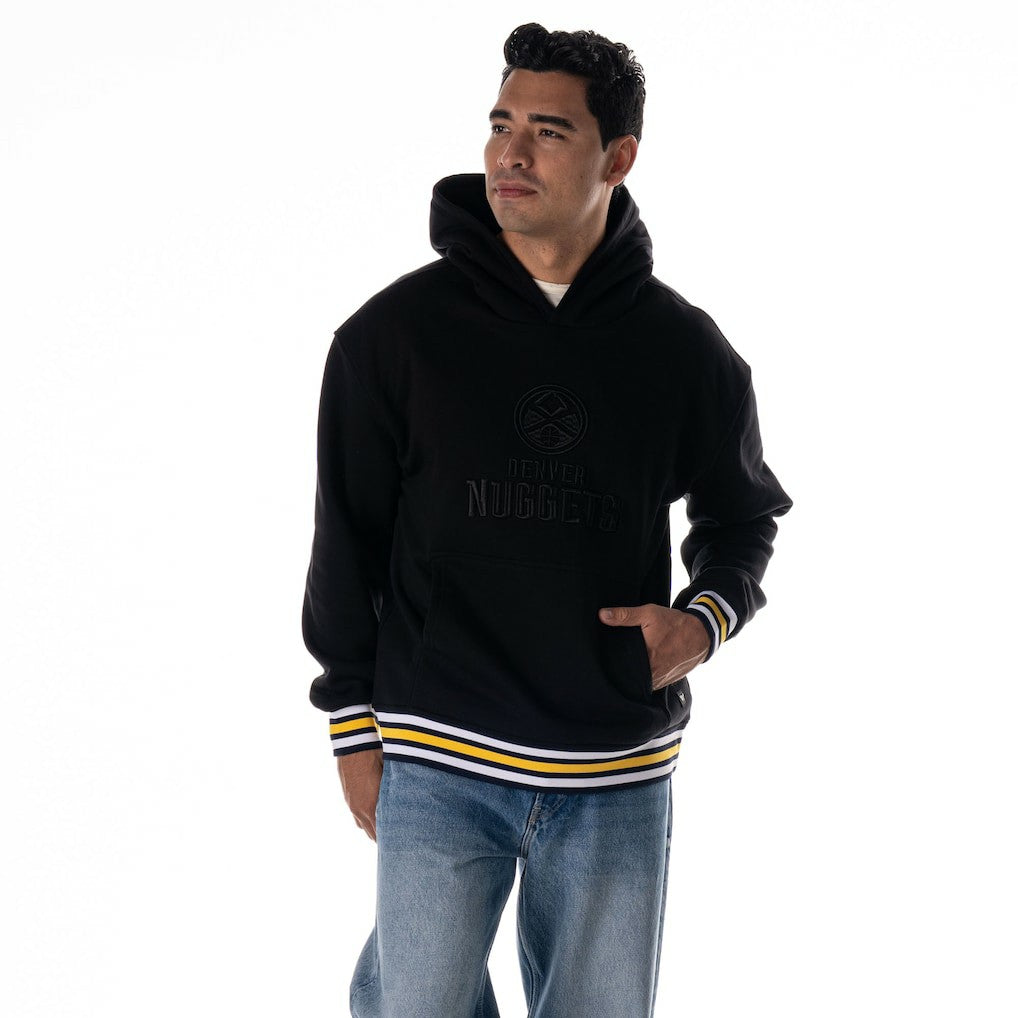 Denver Nuggets The Wild Collective Unisex Custom Rib Tonal Premium Hoodie sale - Black sale