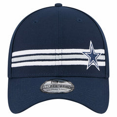 Dallas Cowboys New Era Stripes 39THIRTY Flex Hat - Navy on sale
