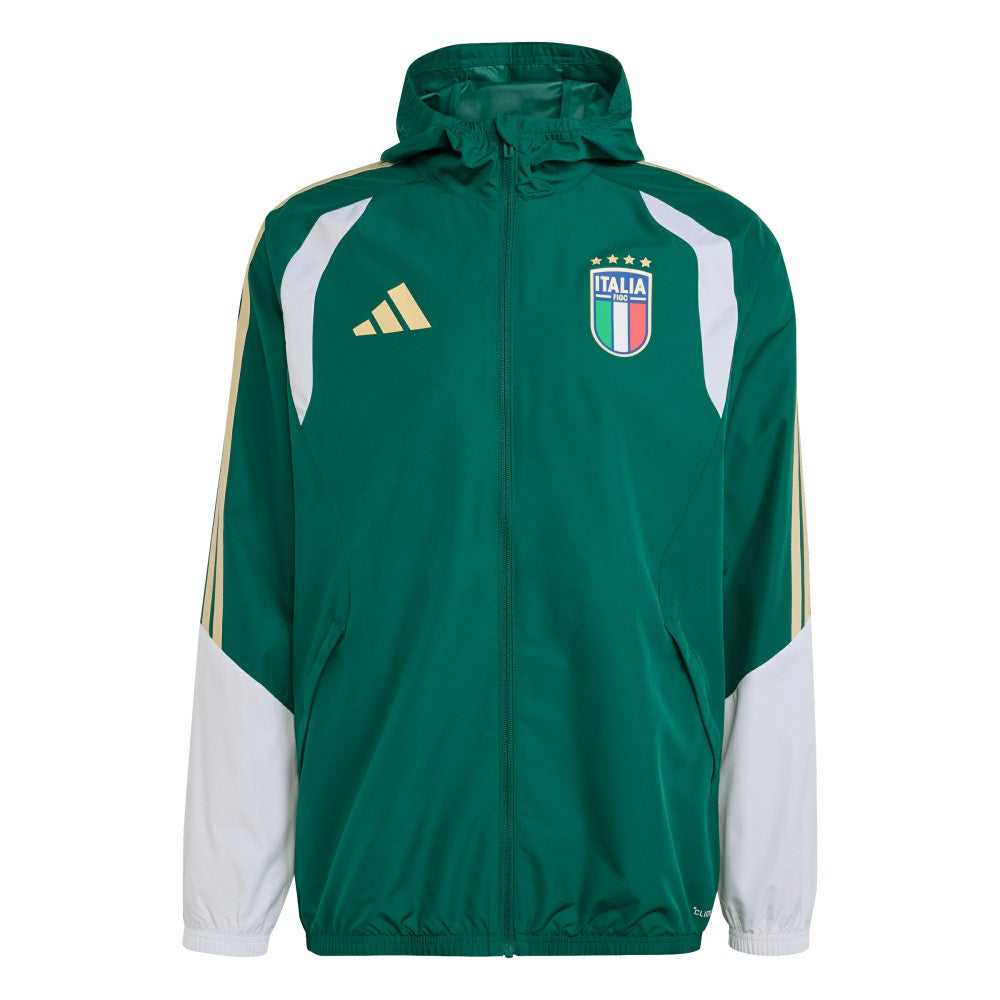 Italy National Team FIFA x World Cup 2026 Tiro All Weather Full-Zip Jacket - Green | Adidas on sale
