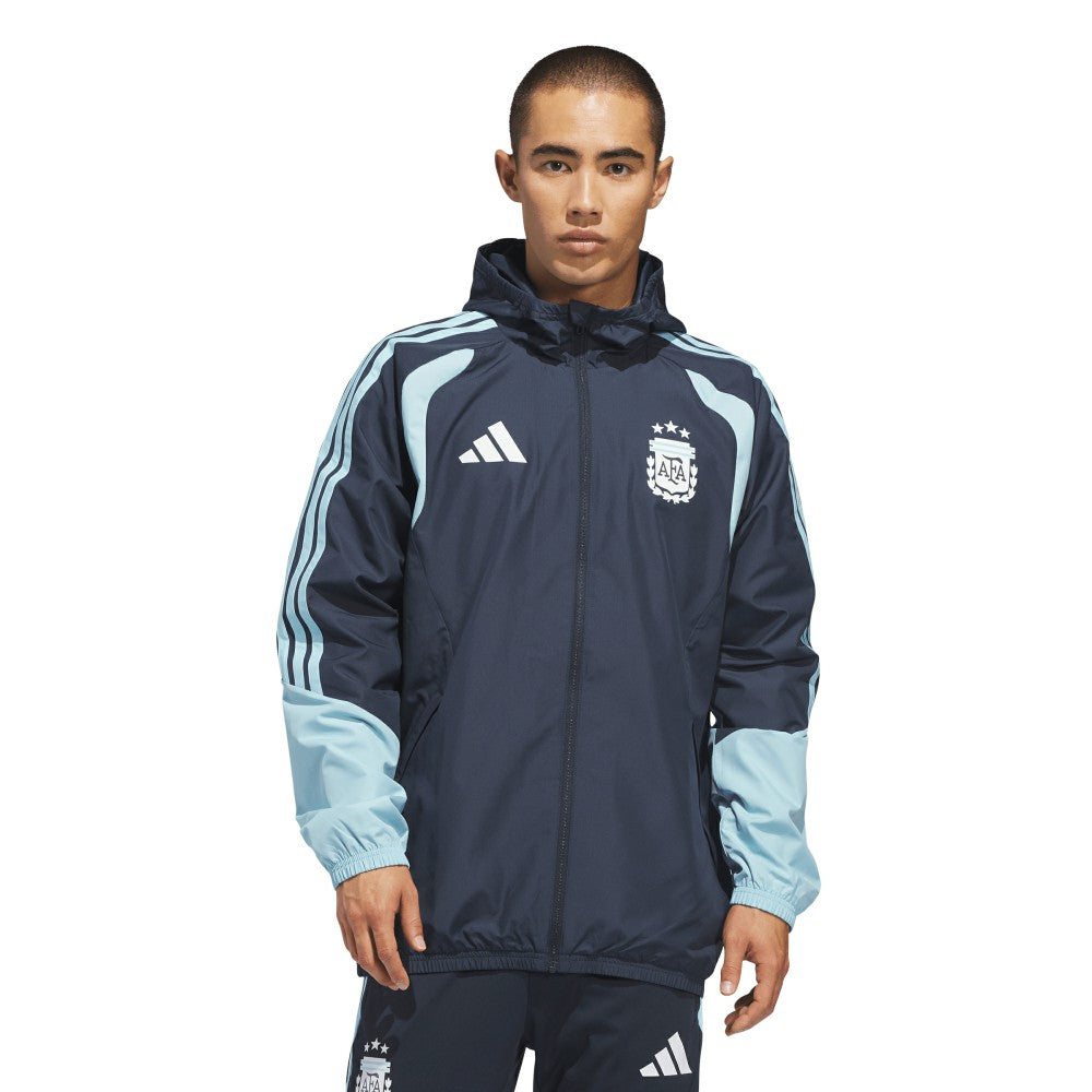 Argentina National Team FIFA x World Cup 2026 Tiro All Weather Full-Zip Jacket - Navy | Adidas shop