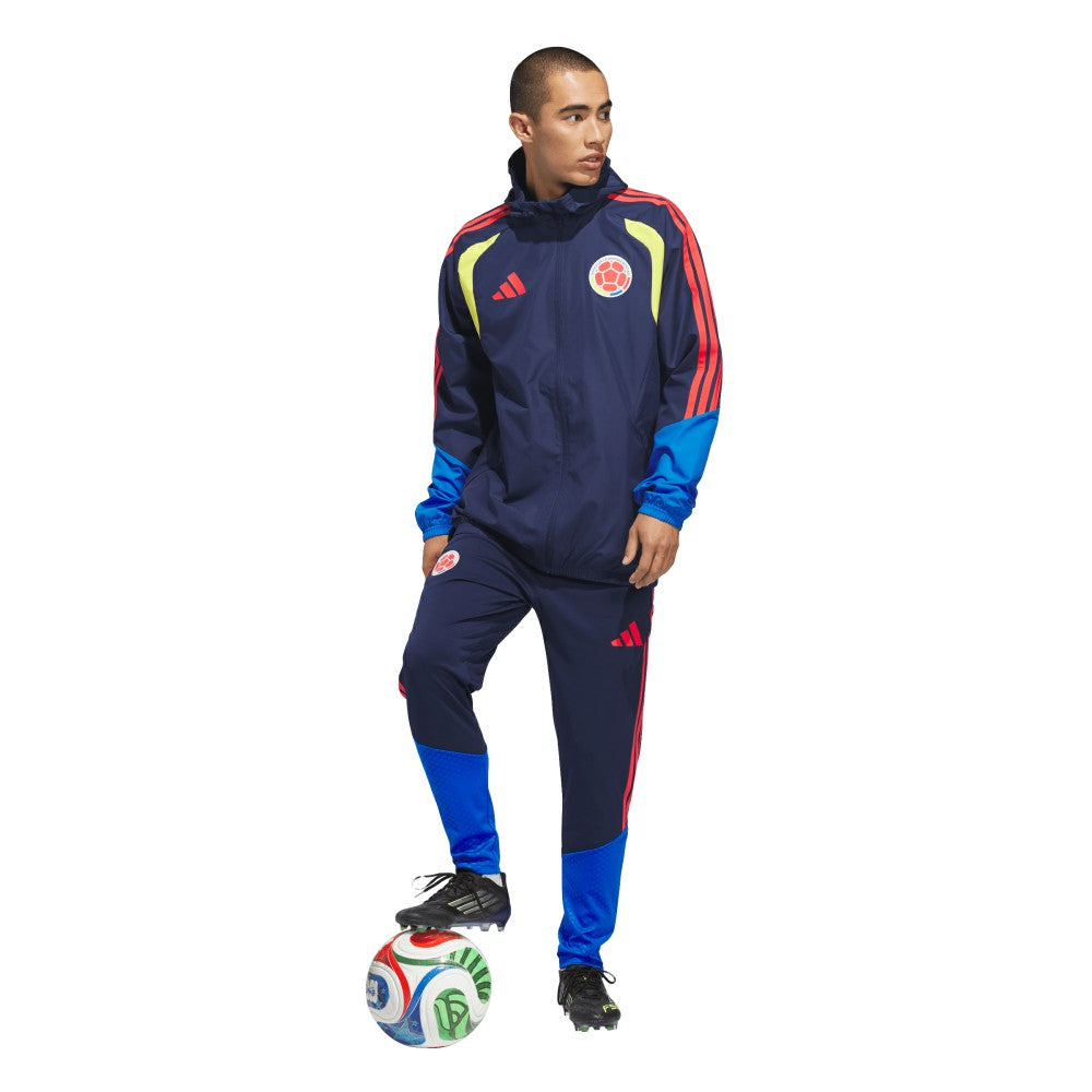 Colombia National Team FIFA x World Cup 2026 Tiro All Weather Full-Zip Jacket - Navy | Adidas on sale
