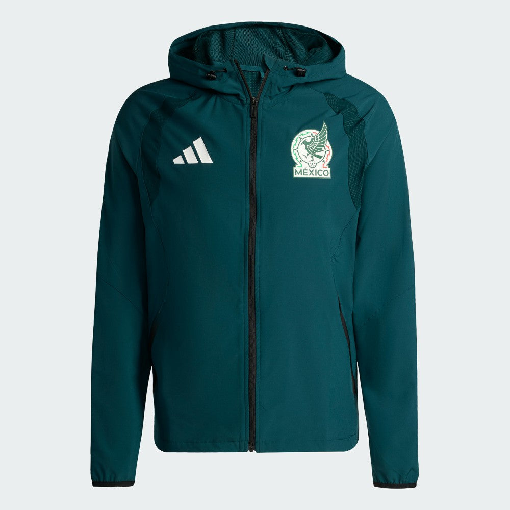 Mexico National Team FIFA x World Cup 2026 Full-Zip Travel Windbreaker Jacket - Green | Adidas cheap