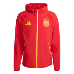 Spain National Team FIFA x World Cup 2026 Full-Zip Travel Windbreaker Jacket - Red | Adidas cheap