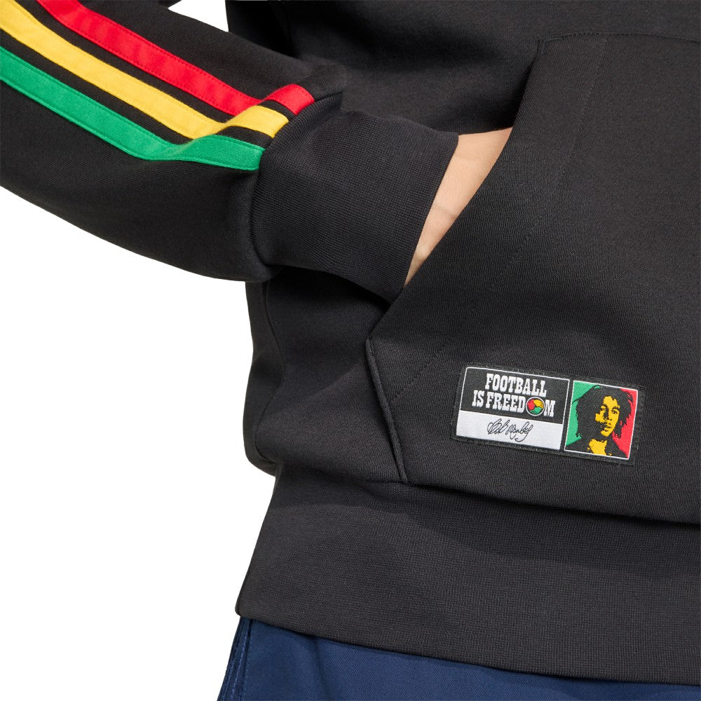 Jamaica National Team Alphaskin Fleece Hoodie - Black | Adidas outlet