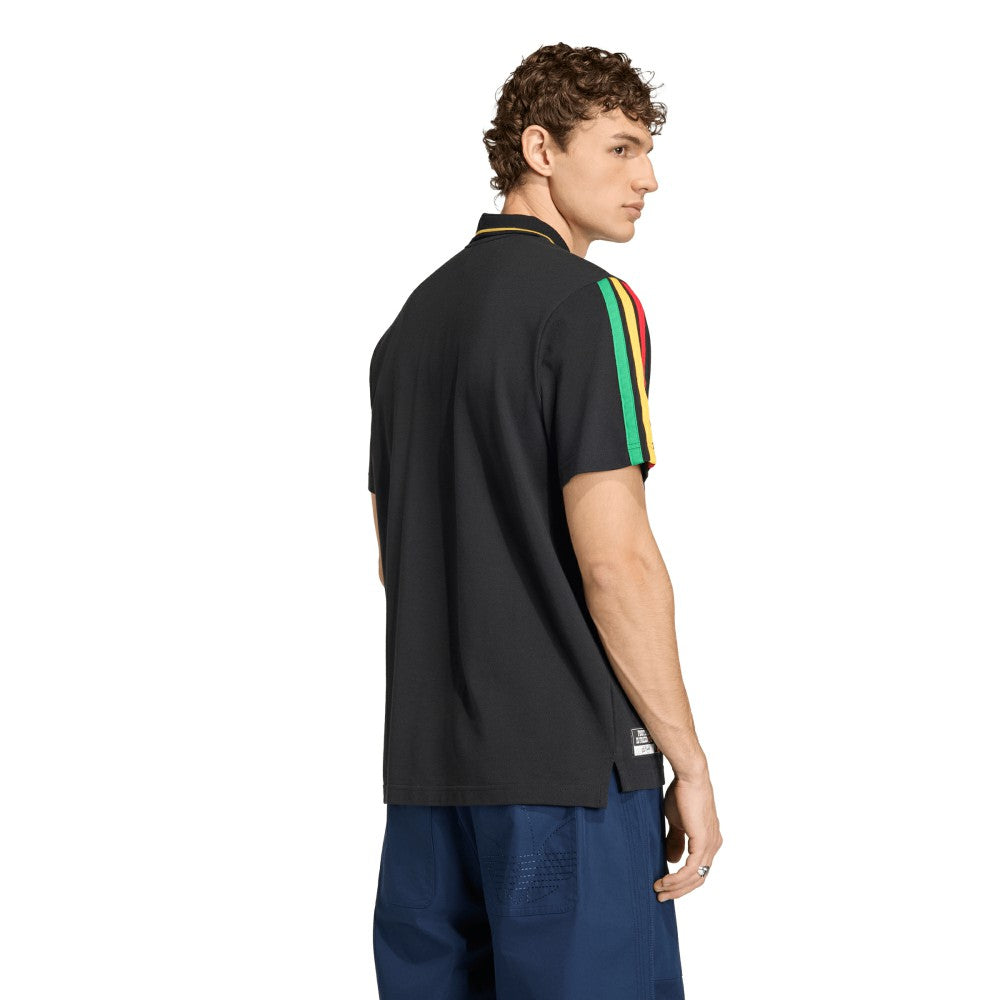 Jamaica National Team Alphaskin Polo - Black | Adidas discount
