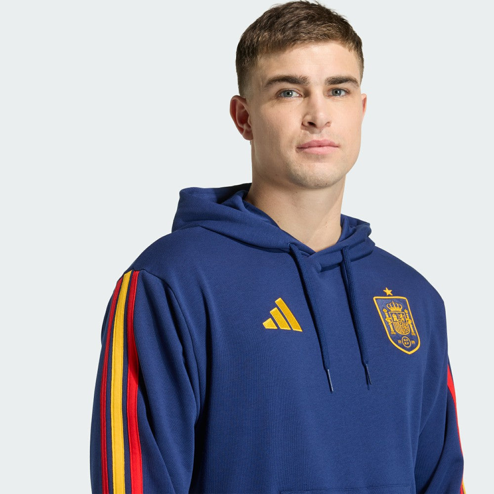 Spain National Team FIFA x World Cup 2026 Alphaskin Tri-Blend Hoodie - Navy | Adidas for sale