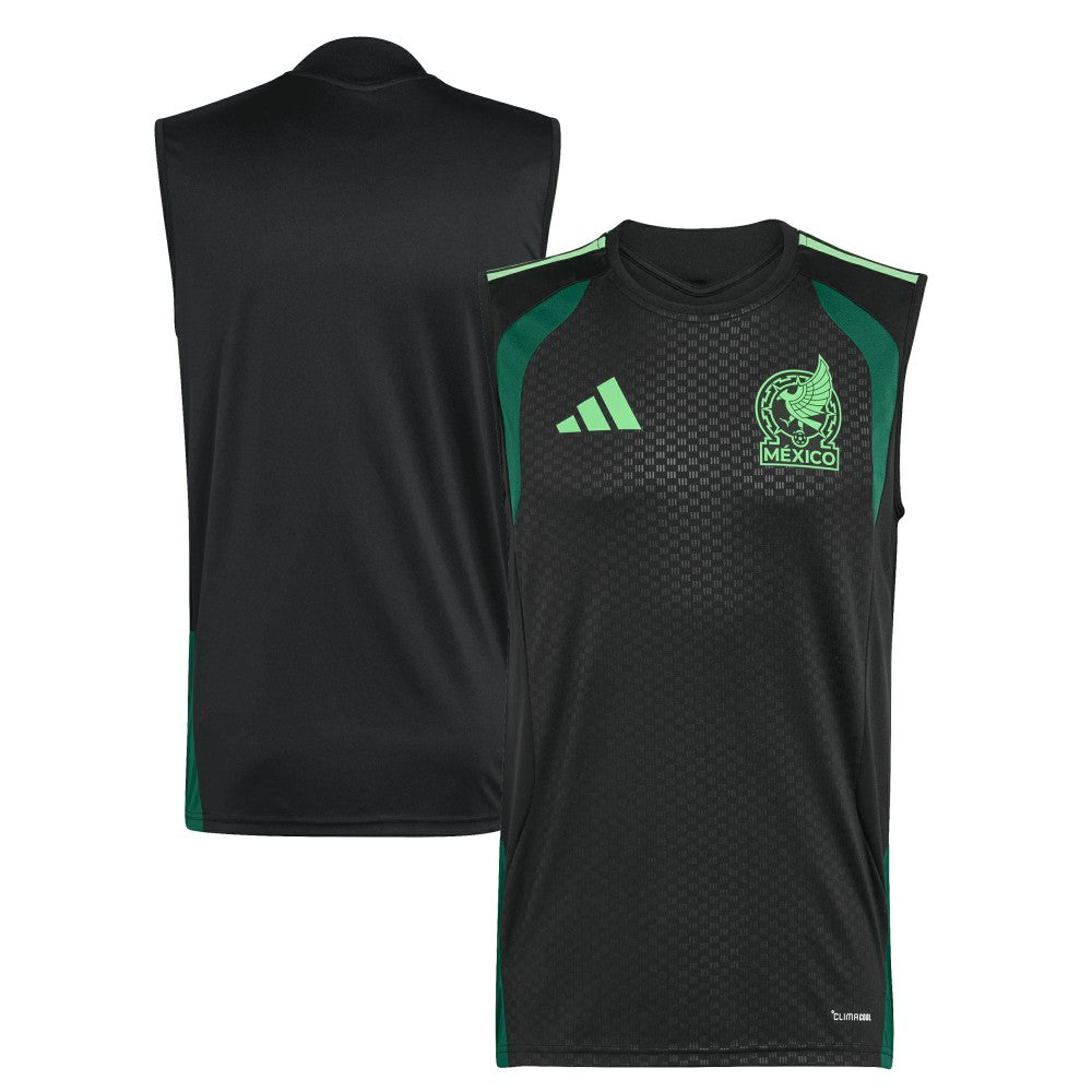 Mexico National Team FIFA x World Cup 2026 Sleeveless Training Jersey - Black | Adidas sale