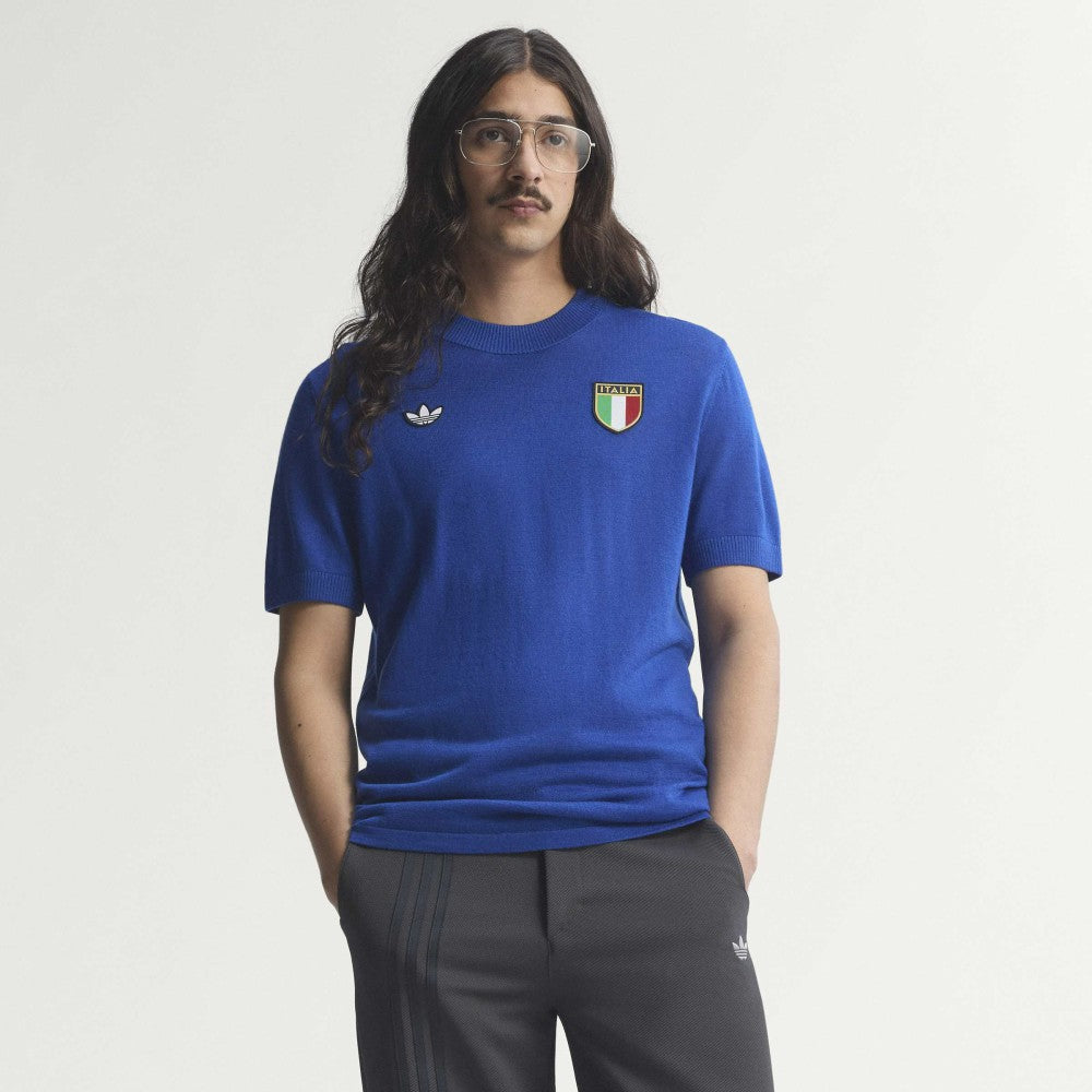 Italy National Team 1970s Fashion Jersey - Blue | Adidas outlet