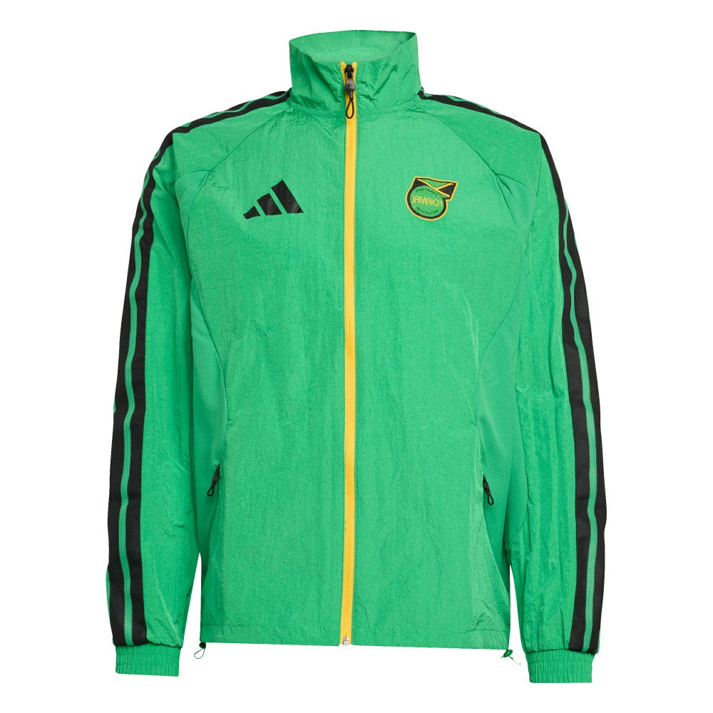 Jamaica National Team Anthem Full-Zip Jacket - Green | Adidas online
