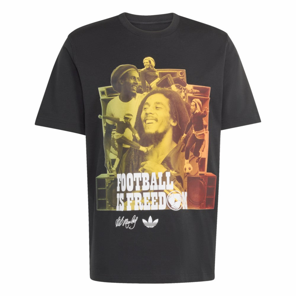 Jamaica National Team x Bob Marley Originals T-Shirt - Black | Adidas cheap