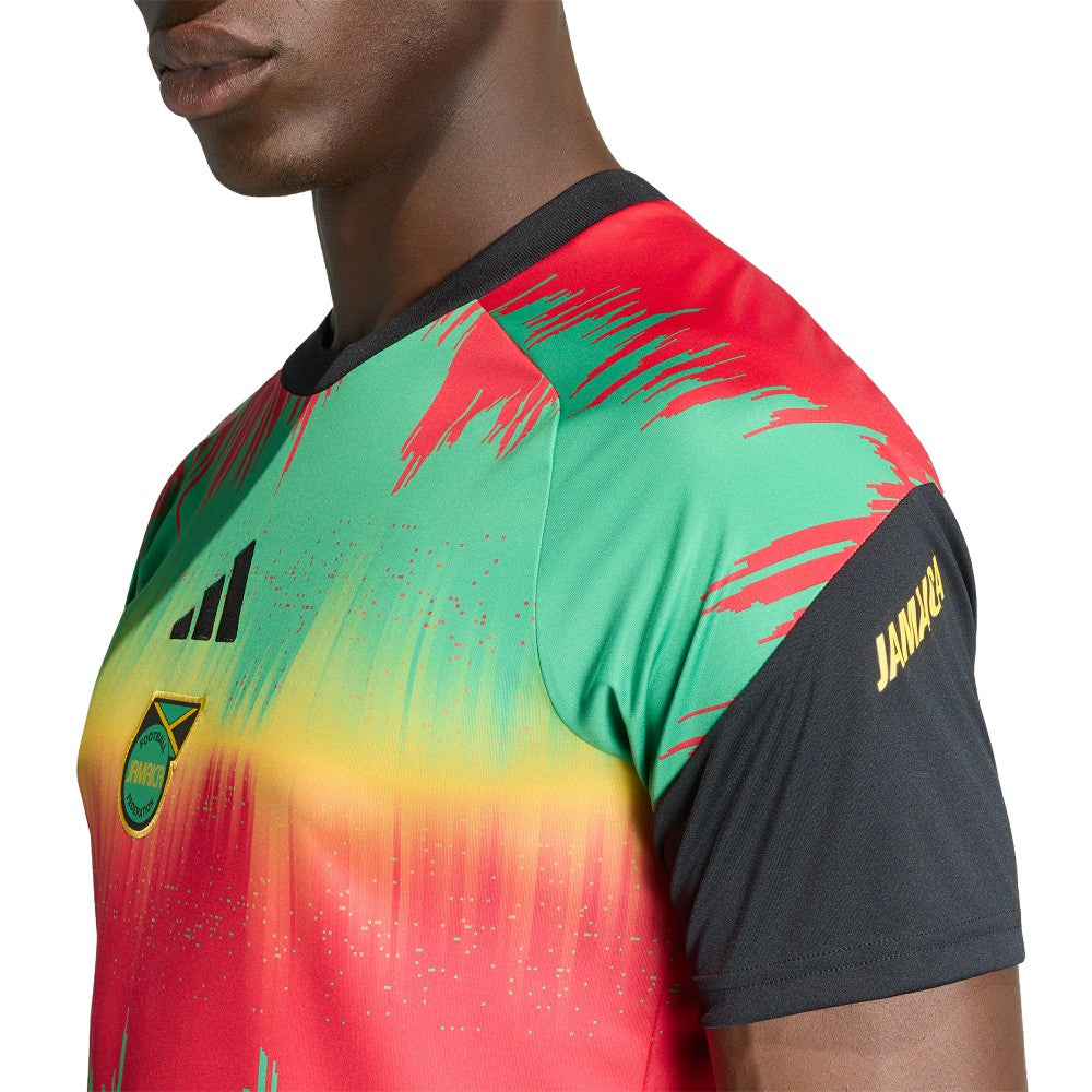 Jamaica National Team 2026 Pre-Match Training Jersey - Green | Adidas online