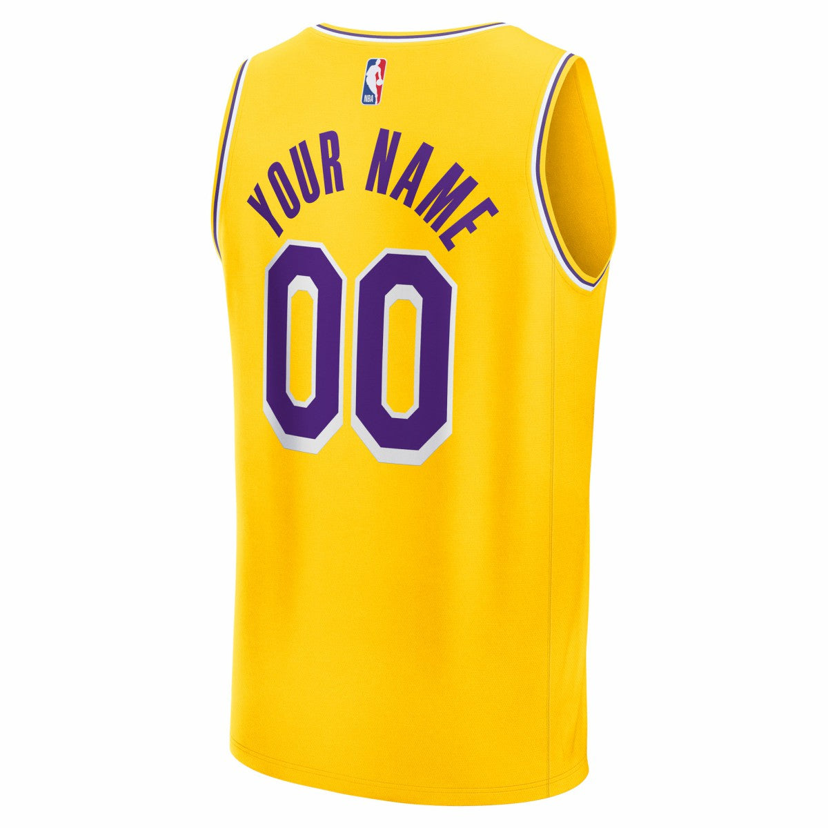 Los Angeles Lakers Fast Break Custom Jersey - Icon Edition - Gold | Fanatics discount