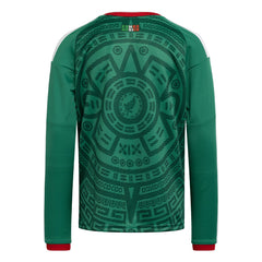 Mexico National Team Youth FIFA x World Cup 2026 Home Replica Long-Sleeve Jersey - Green | Adidas sale