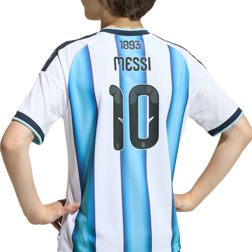 Lionel Messi Argentina National Team Youth FIFA x World Cup 2026 Home Replica Jersey - White | Adidas outlet