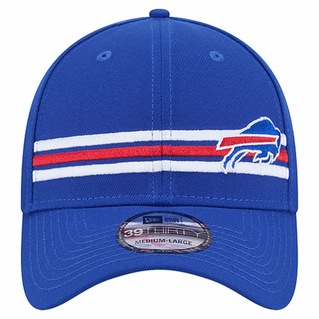 Buffalo Bills New Era Stripes 39THIRTY Flex Hat - Royal sale
