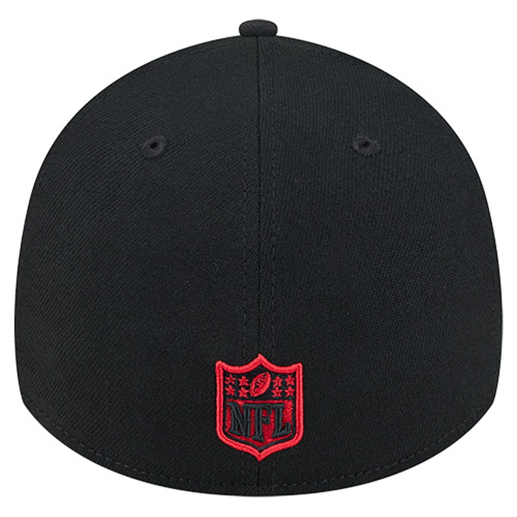 Kansas City Chiefs New Era Stripes 39THIRTY Flex Hat - Black online