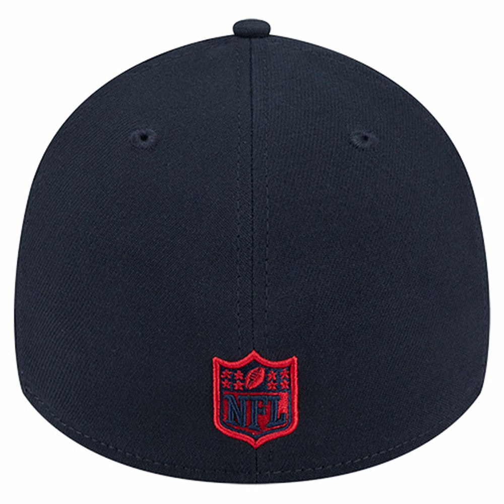 Houston Texans New Era Stripes 39THIRTY Flex Hat - Navy discount