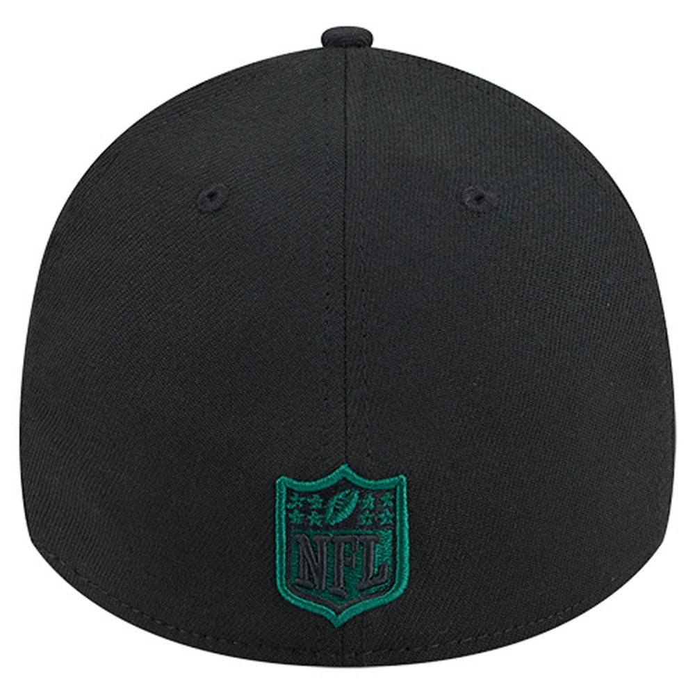 New York Jets New Era Stripes 39THIRTY Flex Hat - Black cheap