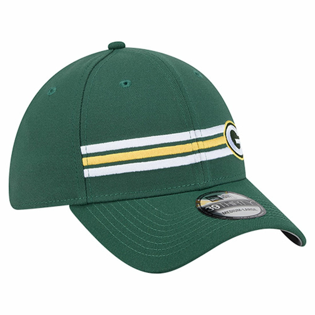 Green Bay Packers New Era Stripes 39THIRTY Flex Hat - Green online