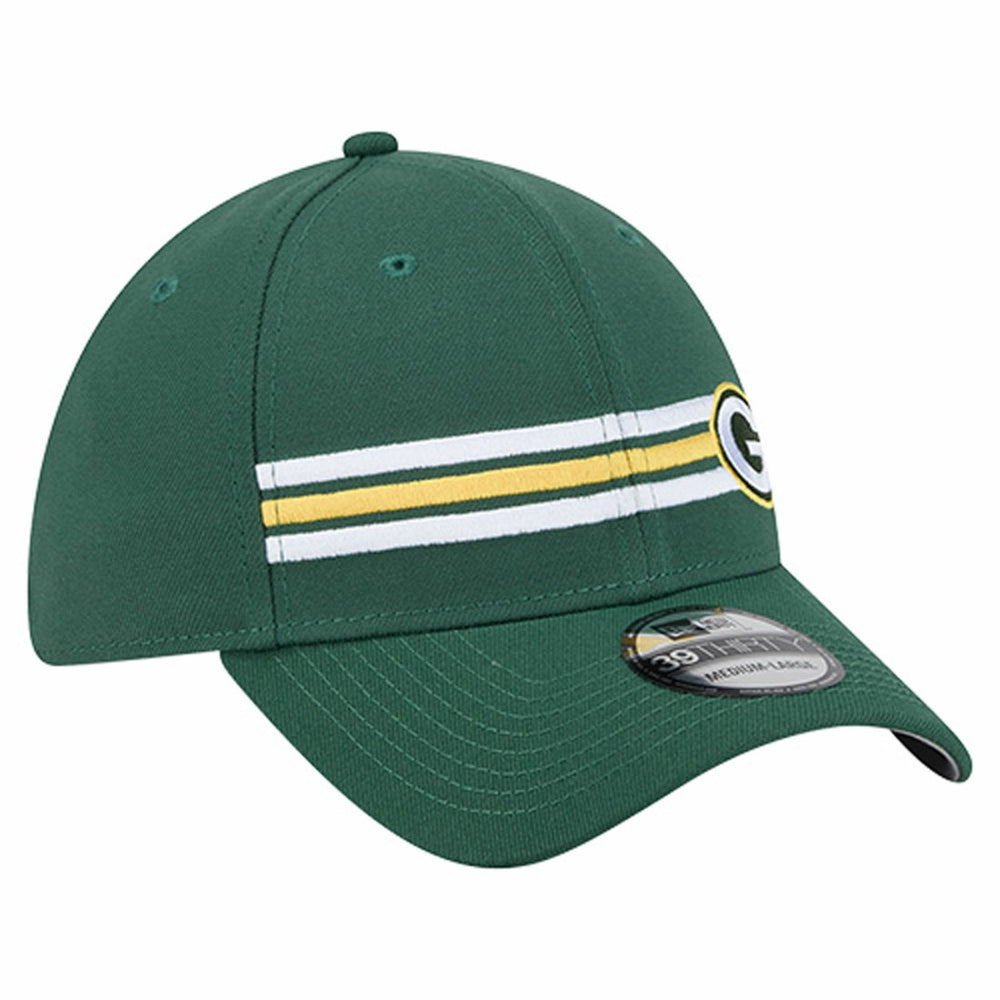 Green Bay Packers New Era Stripes 39THIRTY Flex Hat - Green online