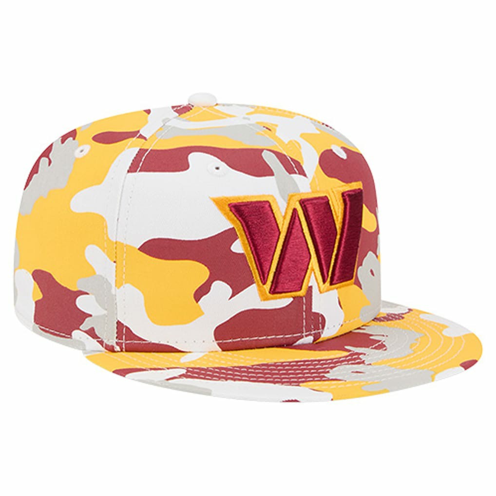 Washington Commanders New Era 59FIFTY Fitted Hat - Gold/Burgundy discount