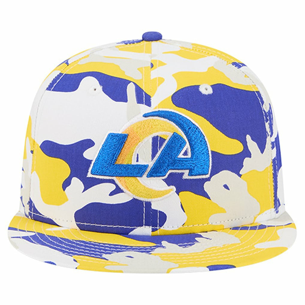 Los Angeles Rams New Era 59FIFTY Fitted Hat - Gold/Royal discount