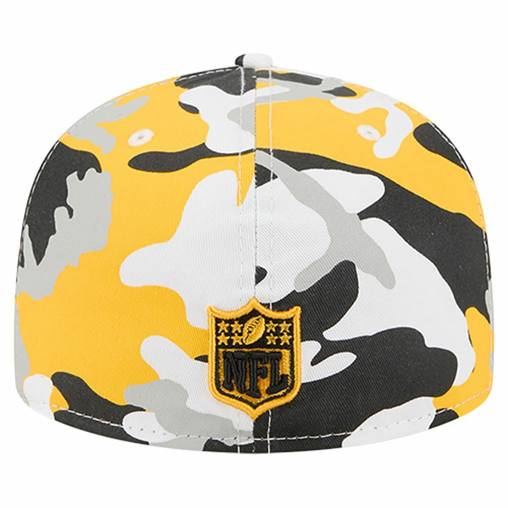 Pittsburgh Steelers New Era 59FIFTY Fitted Hat - Gold/Black discount