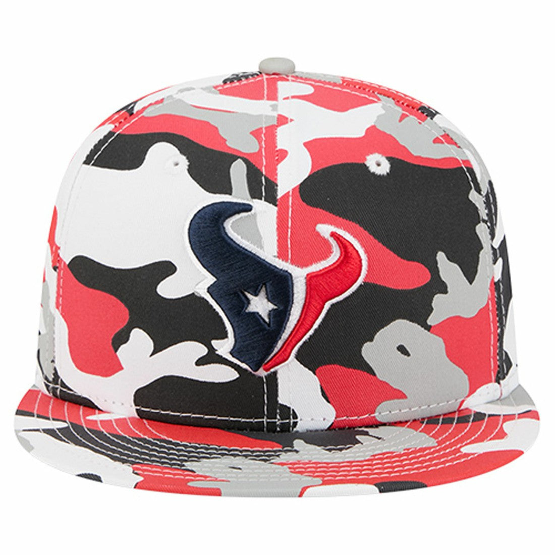 Houston Texans New Era 59FIFTY Fitted Hat - Red/Navy discount