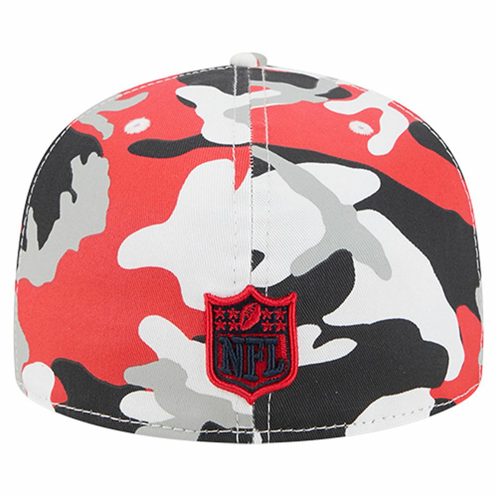 Houston Texans New Era 59FIFTY Fitted Hat - Red/Navy discount