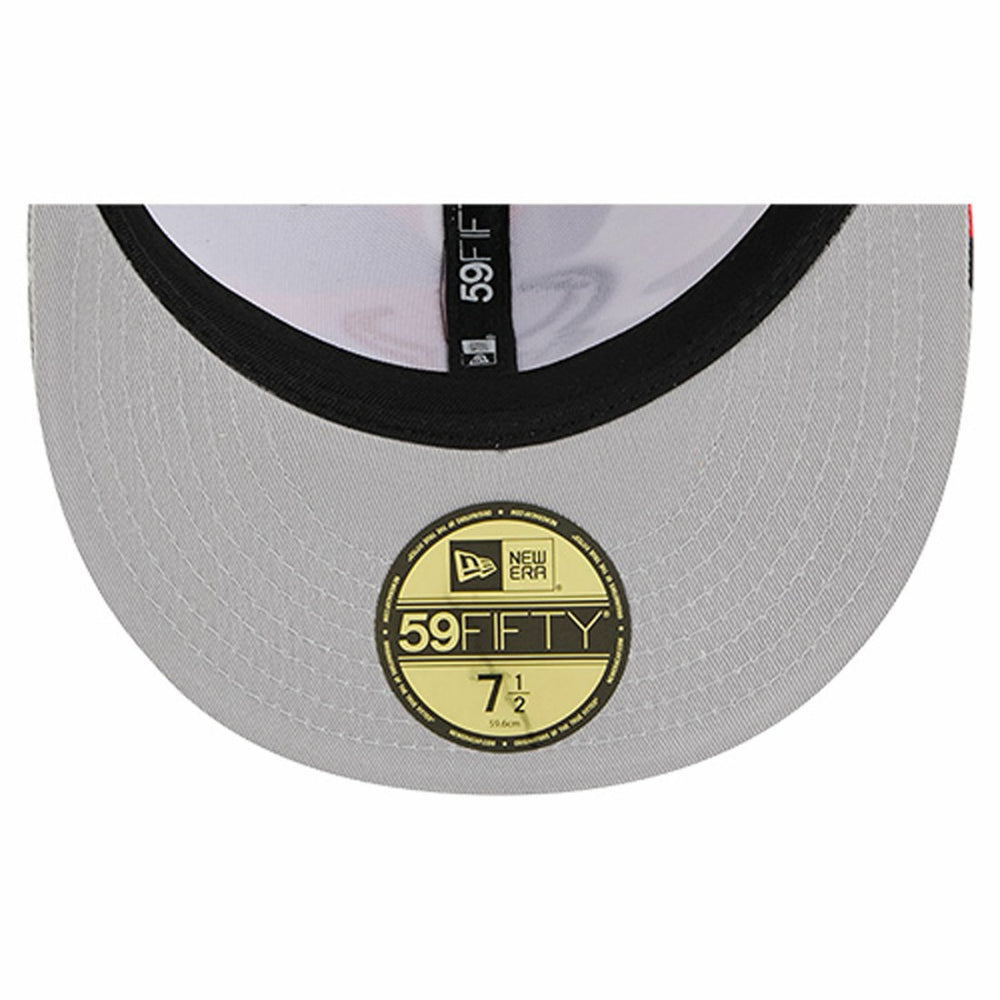 Houston Texans New Era 59FIFTY Fitted Hat - Red/Navy discount