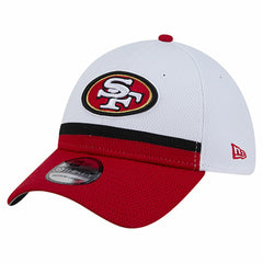San Francisco 49ers New Era Dashmark Rays 39THIRTY Flex Hat - White/Scarlet online