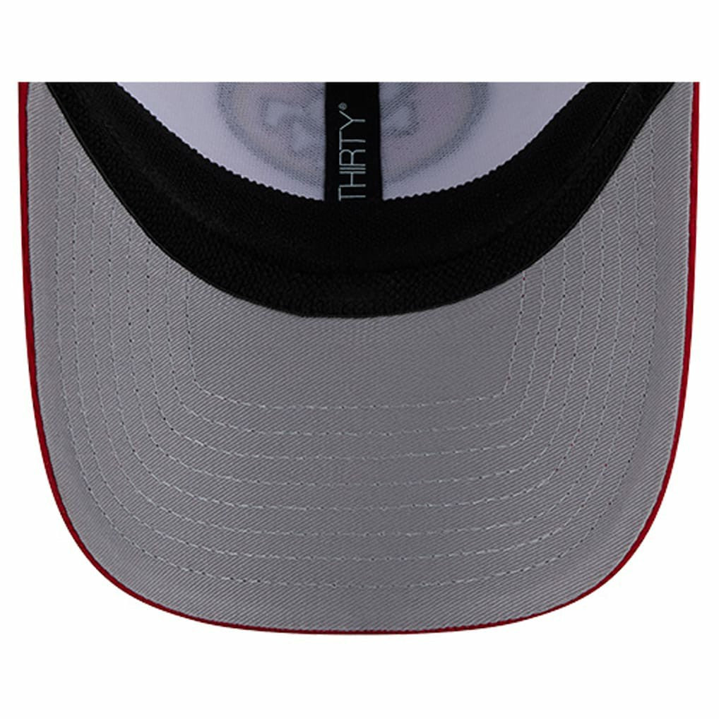 San Francisco 49ers New Era Dashmark Rays 39THIRTY Flex Hat - White/Scarlet online