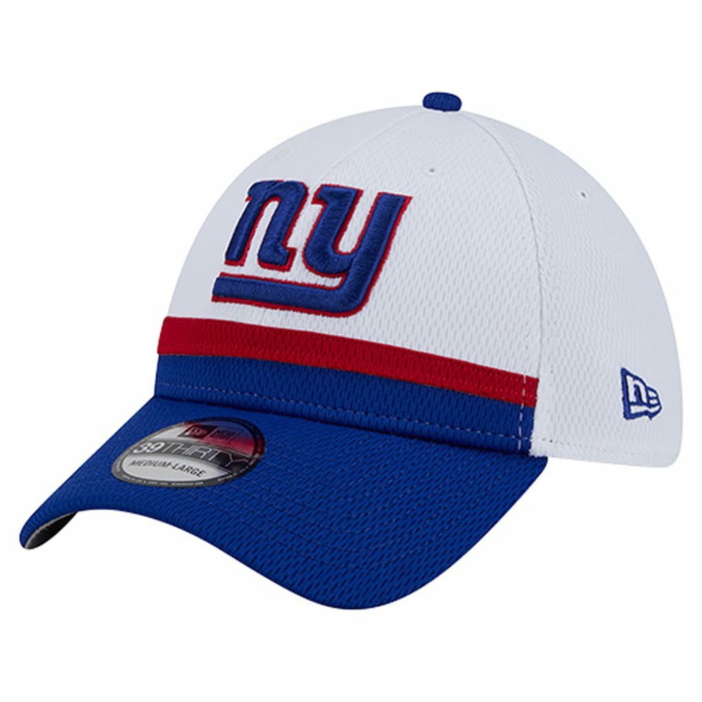 New York Giants New Era Dashmark Rays 39THIRTY Flex Hat - White/Royal outlet