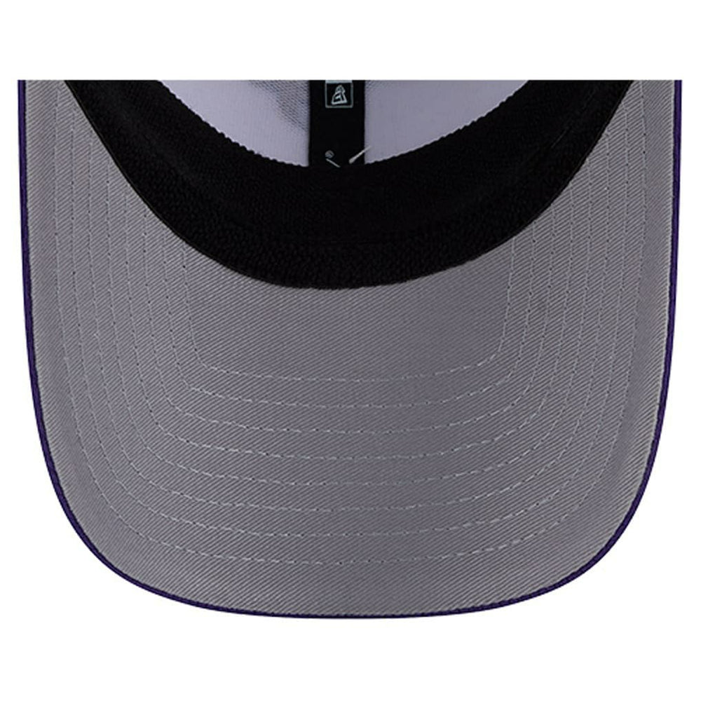Minnesota Vikings New Era Dashmark Rays 39THIRTY Flex Hat - White/Purple cheap