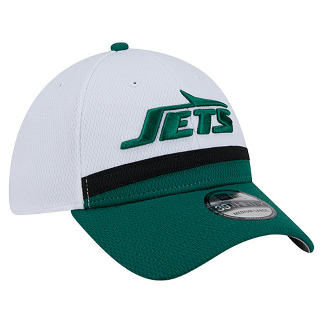 New York Jets New Era Dashmark Rays 39THIRTY Flex Hat - White/Green online
