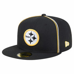 Pittsburgh Steelers New Era Soutache 59FIFTY Fitted Hat - Black sale