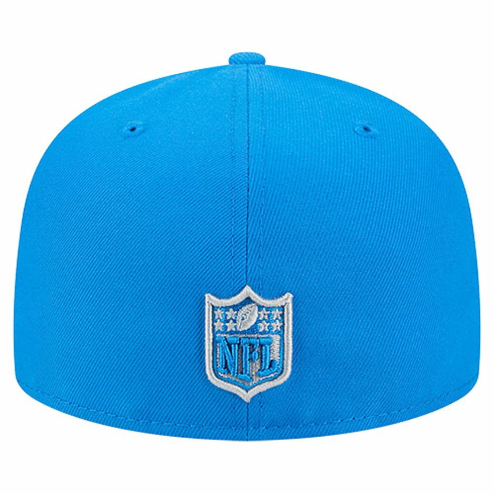 Detroit Lions New Era Group Chat 59FIFTY Fitted Hat - Blue discount