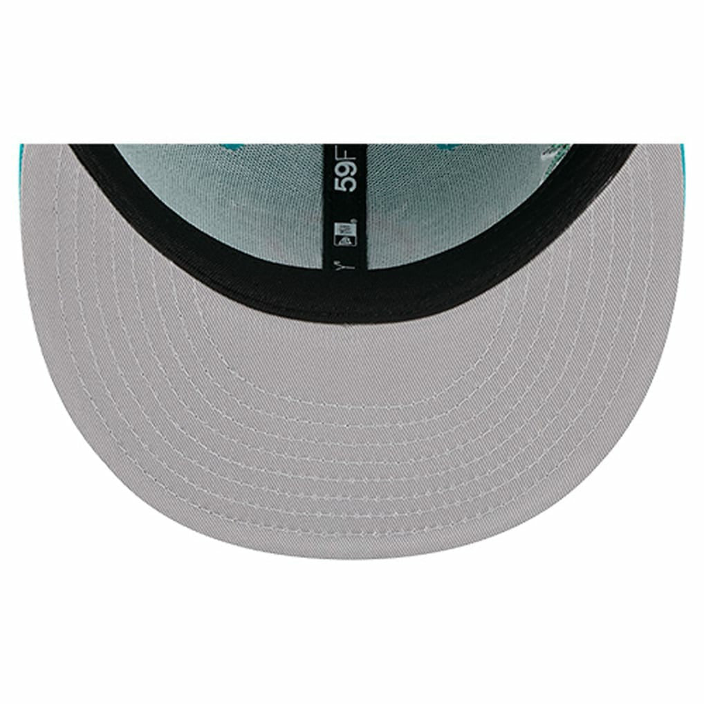 Miami Dolphins New Era Group Chat 59FIFTY Fitted Hat - Aqua sale