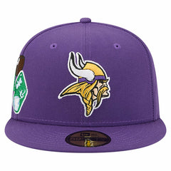 Minnesota Vikings New Era Group Chat 59FIFTY Fitted Hat - Purple sale