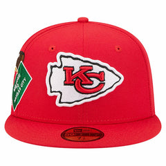 Kansas City Chiefs New Era Group Chat 59FIFTY Fitted Hat - Red for sale
