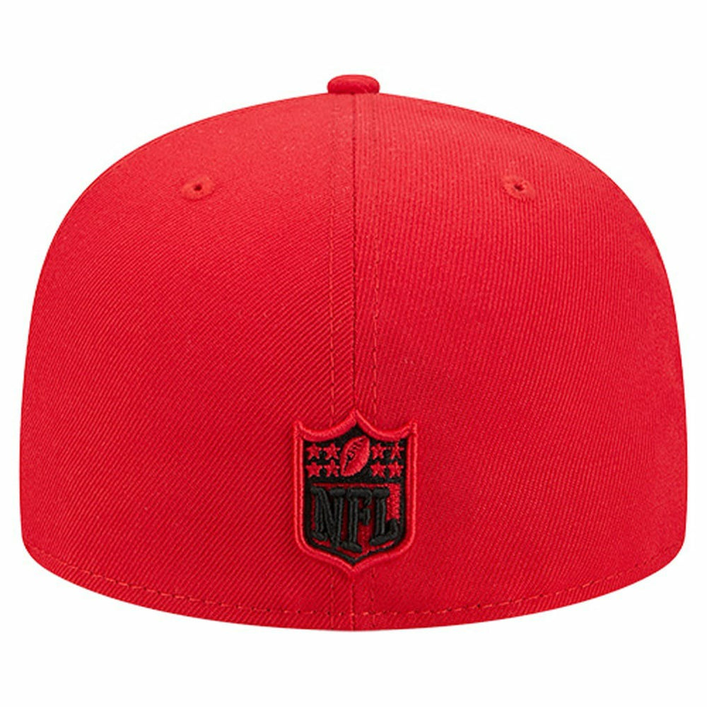 Kansas City Chiefs New Era Group Chat 59FIFTY Fitted Hat - Red for sale