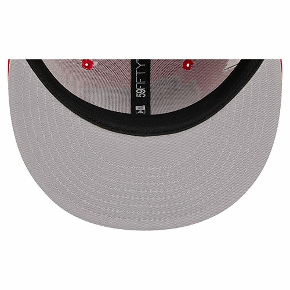 Kansas City Chiefs New Era Group Chat 59FIFTY Fitted Hat - Red for sale
