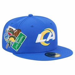 Los Angeles Rams New Era Group Chat 59FIFTY Fitted Hat - Royal discount