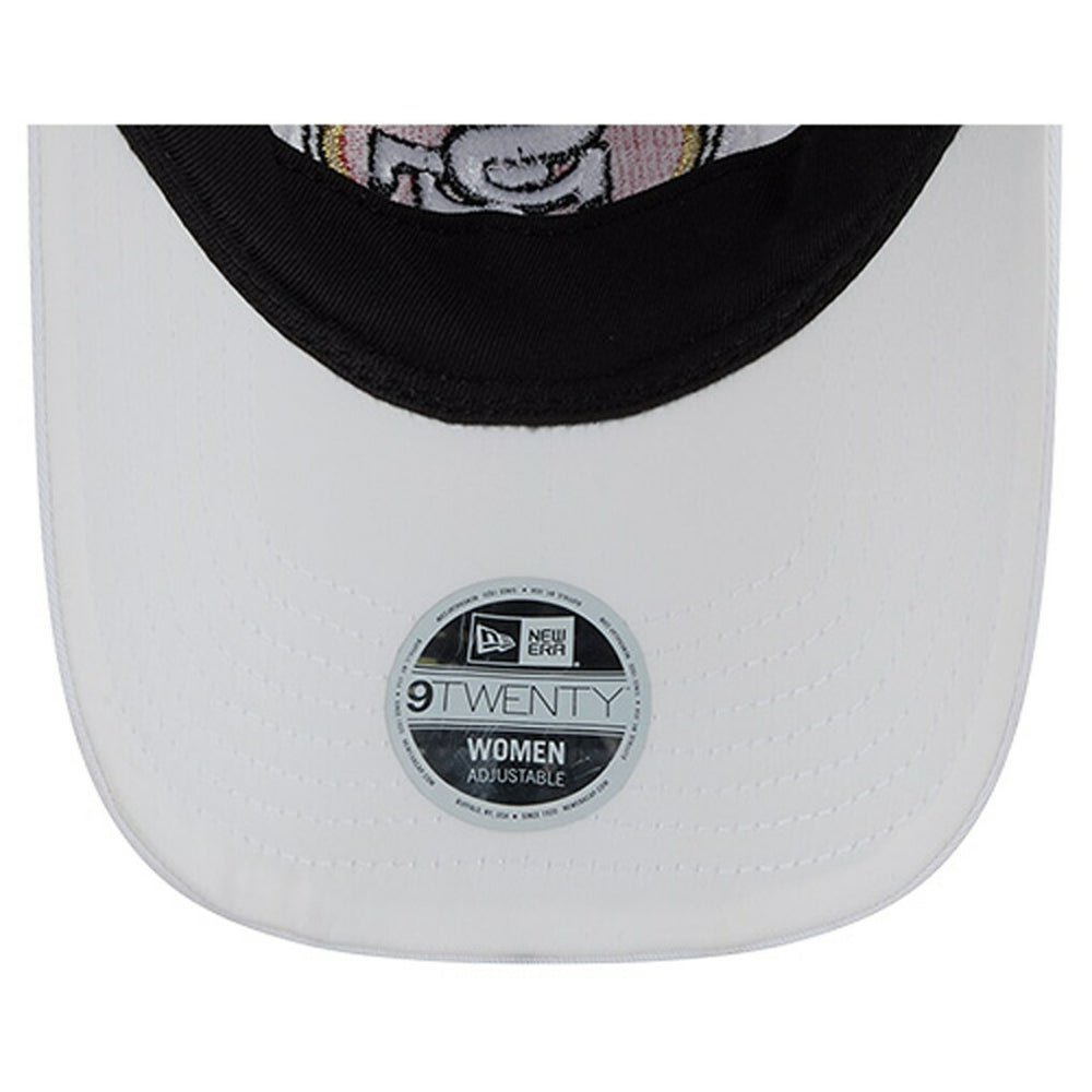 San Francisco 49ers New Era Women's Floral 9TWENTY Adjustable Hat - White cheap