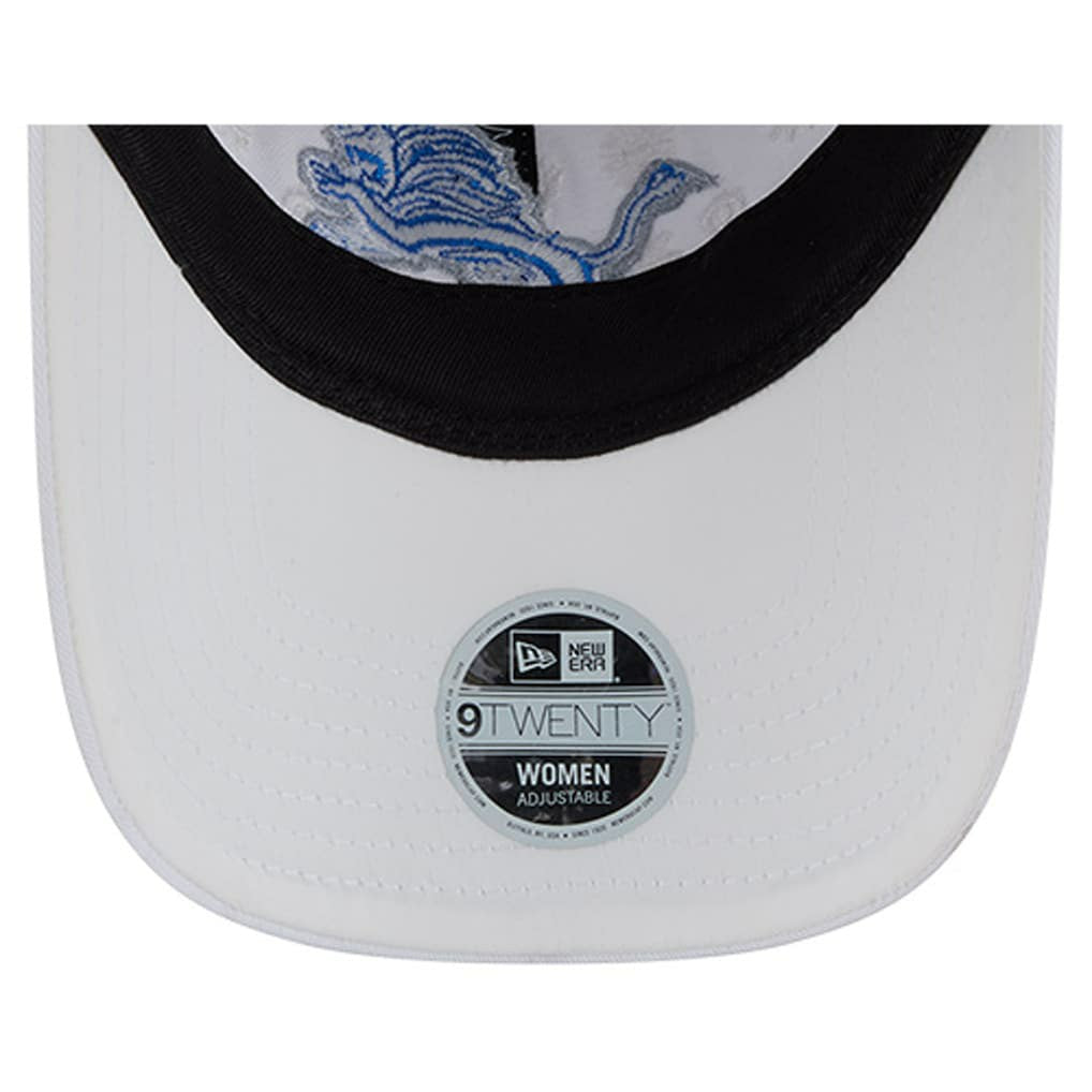 Detroit Lions New Era Women's Floral 9TWENTY Adjustable Hat - White cheap